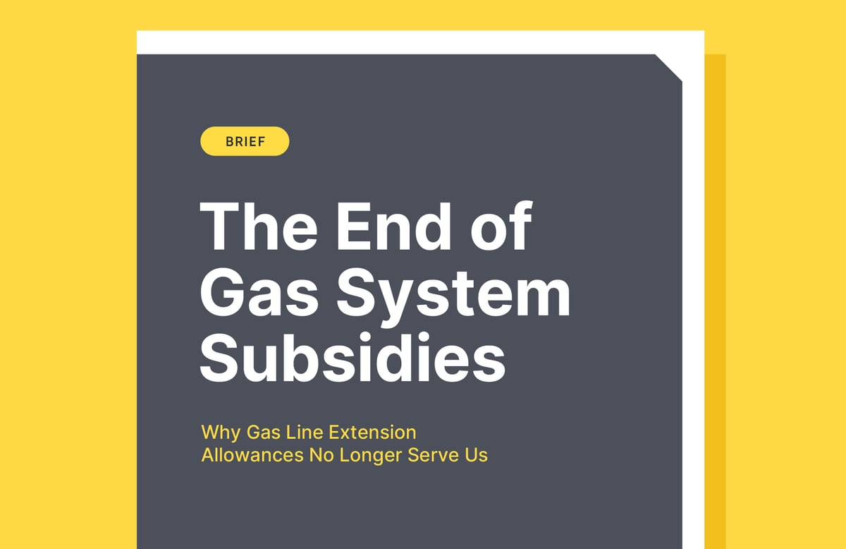 The End of Gas System Subsidies research brief cover page